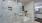 a bathroom with a glass shower